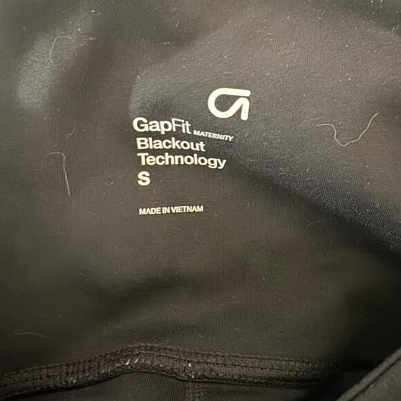 Set of 3 GAP Maternity Black Sculpt & Compression Black Pointe Leggings Sz. S - Picture 10 of 10